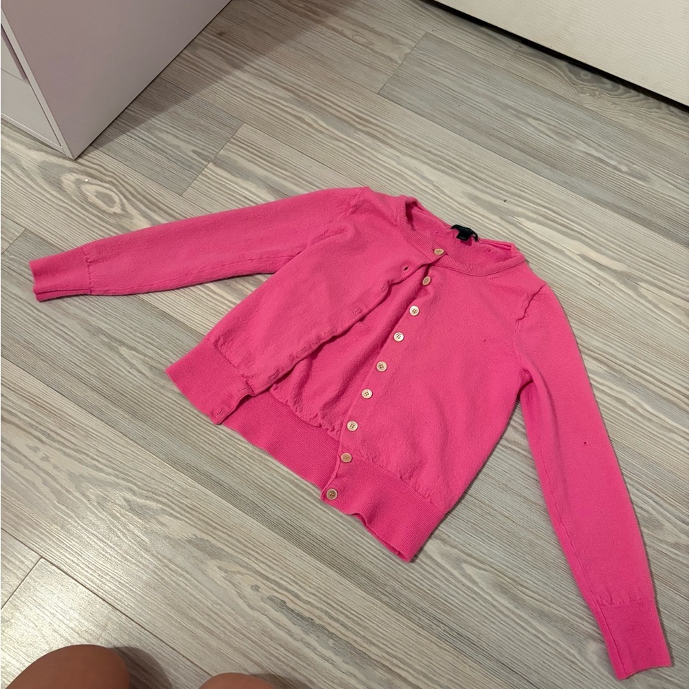J. Crew Pink Cardigan